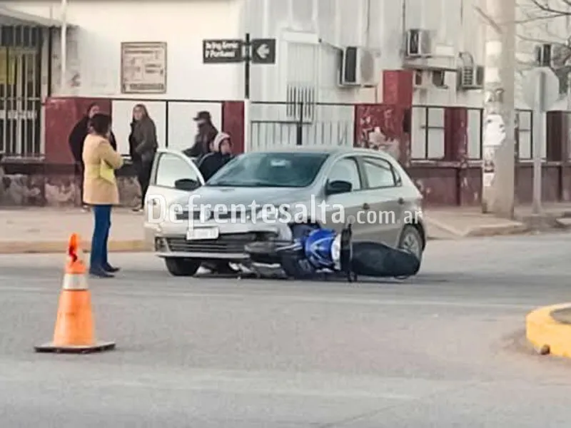 Siniestro vial en Solidaridad. 