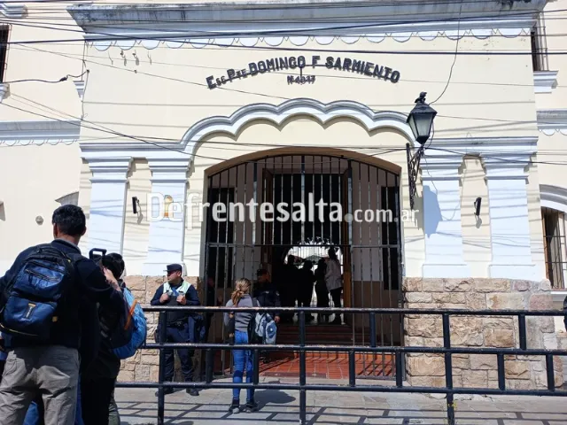 Escuela Sarmiento. Foto: Sol Salas.