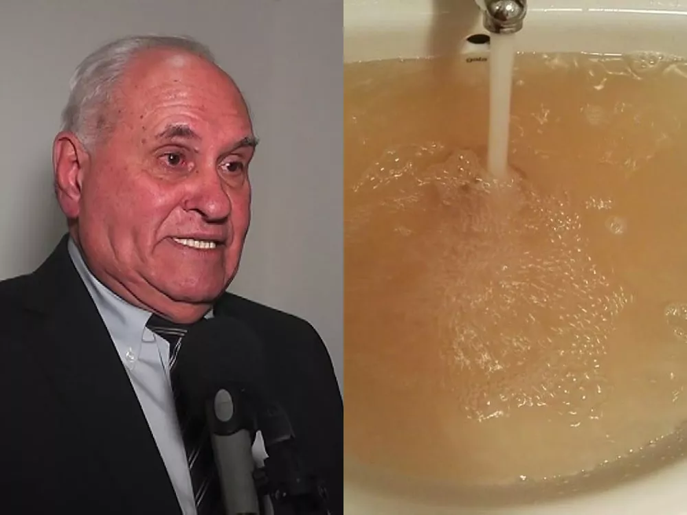 García Salado - agua turbia