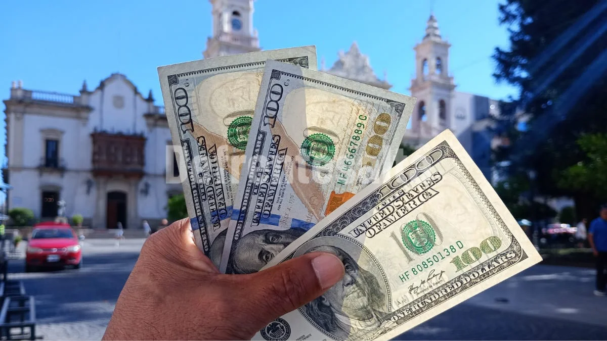 Cotización del dólar blue hoy 24 de marzo en la city salteña.