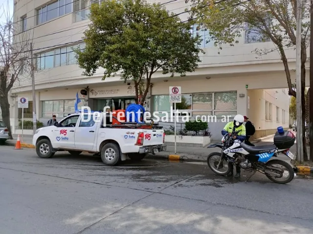 Amenaza de bomba en España al 1400. Foto,: Sol Salas