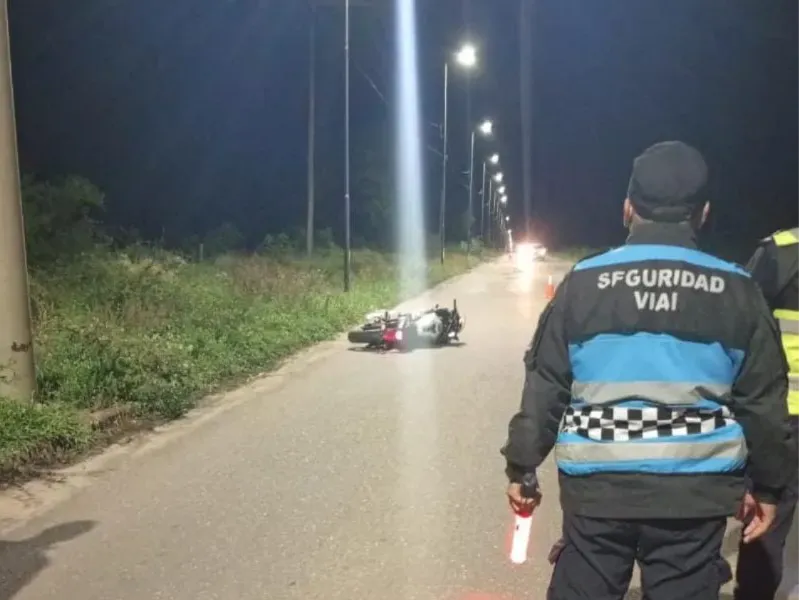 Motociclista perdió la vida en Mosconi.