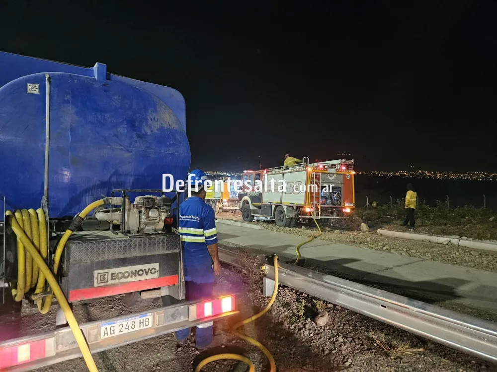 Aguas del Norte. incendios