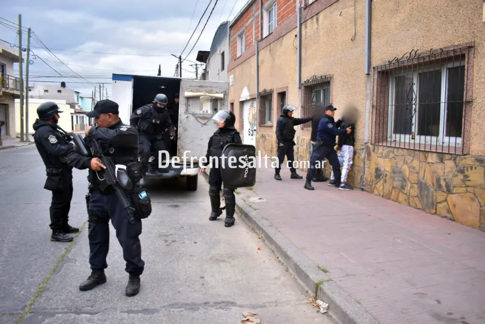 Detenidos en un operativo policial