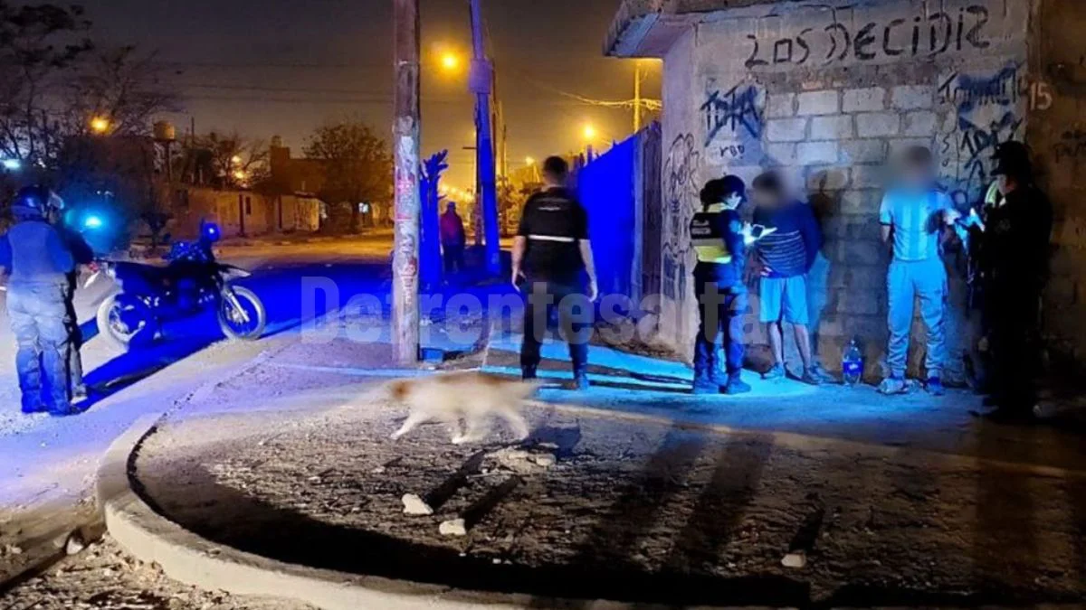 52 demorados durante la madrugada de Pascuas en Salta en operativos de la Policía. 