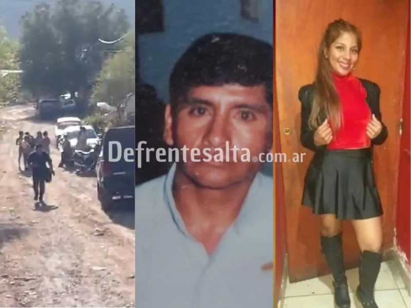 Juan Carlos y Ayelén Guantay.