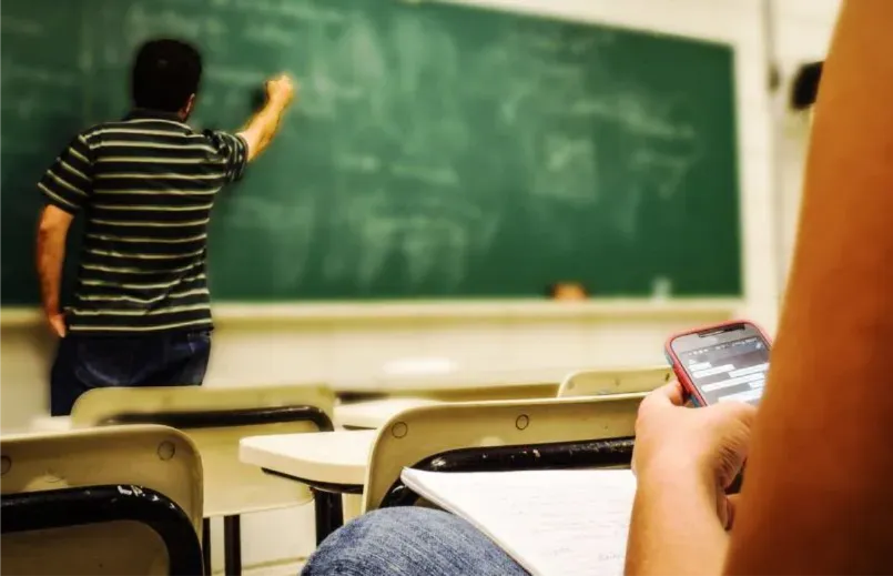 Celulares en el aula