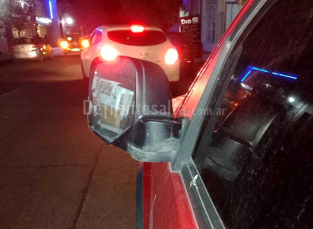 El auto sineistrado