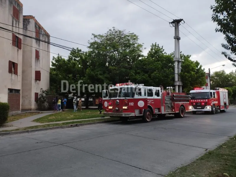 Incendio en Ampliación Palacios.