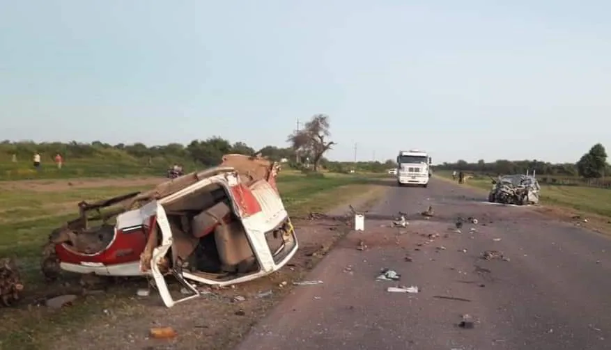 Siniestro vial Las Lajitas