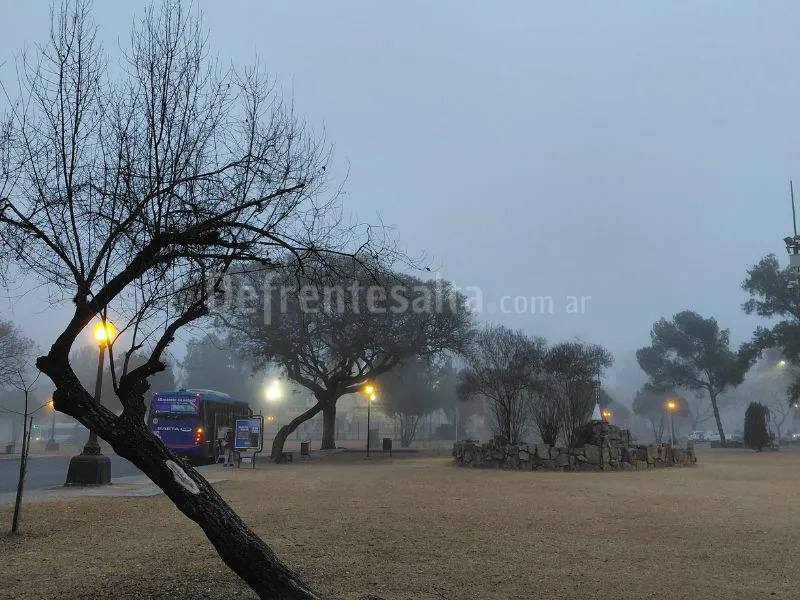 Niebla en Salta.