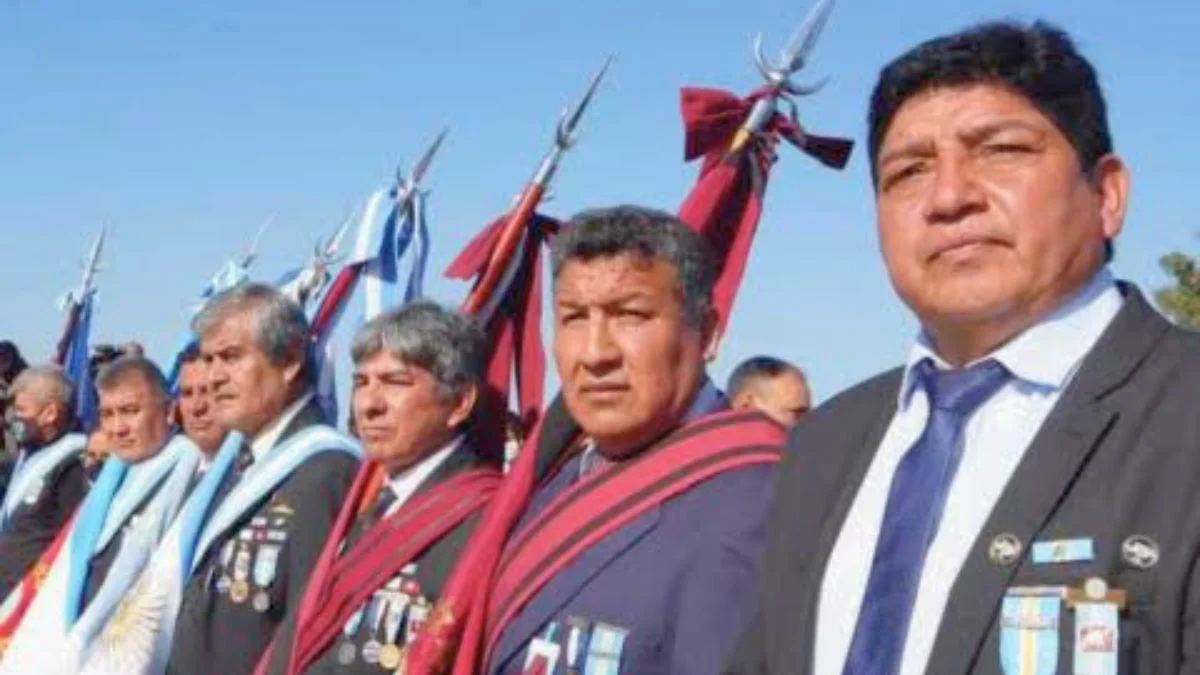 Desfile cívico-militar por los 44 años de la gesta de Malvinas en el Campo de la Cruz de Salta.