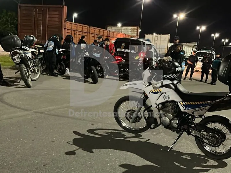 Secuestro de motos en zona sur