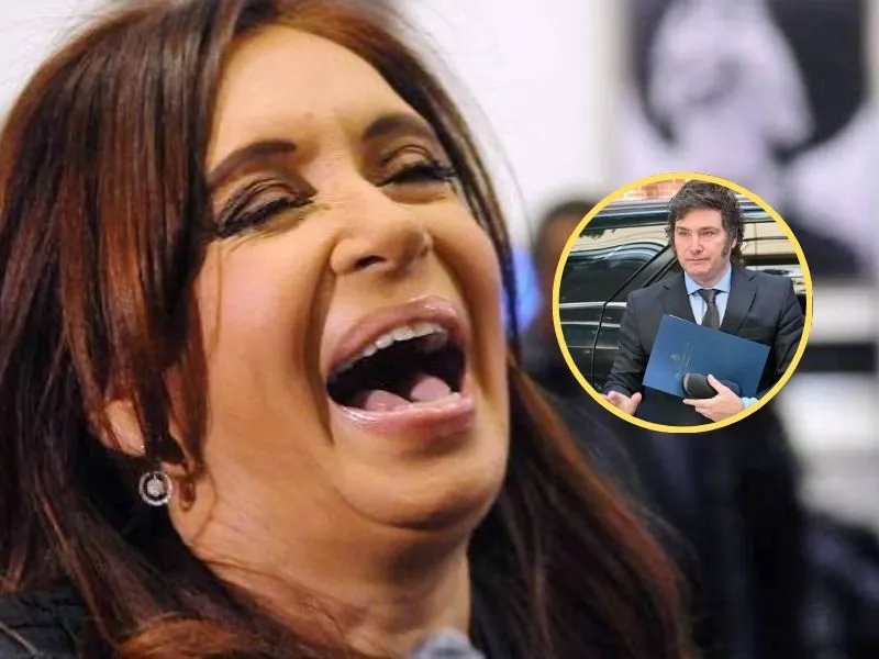 Cristina Kirchner - Javier Milei. 