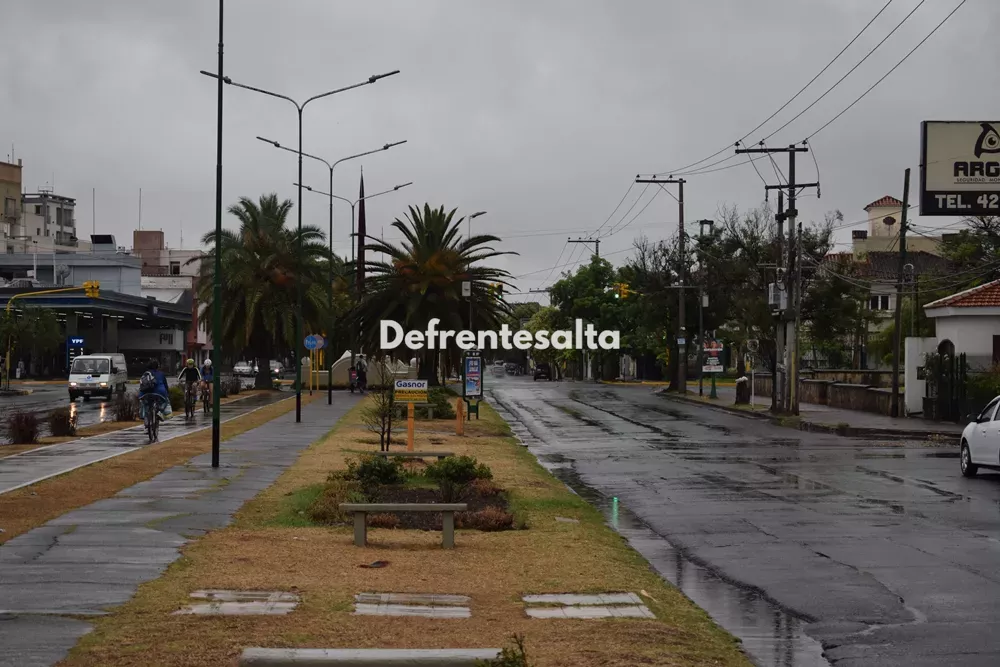 Tiempo de lluvia en Salta