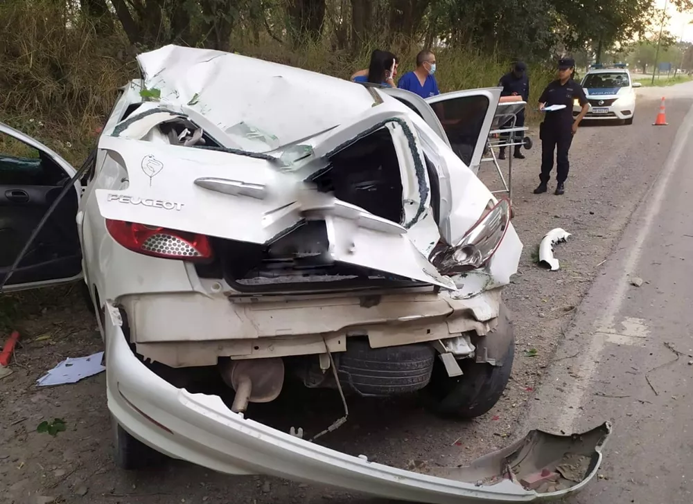 Siniestro vial en ruta 51