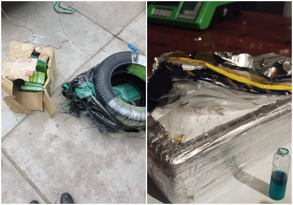 Cocaína Orán -cubierta , taxi