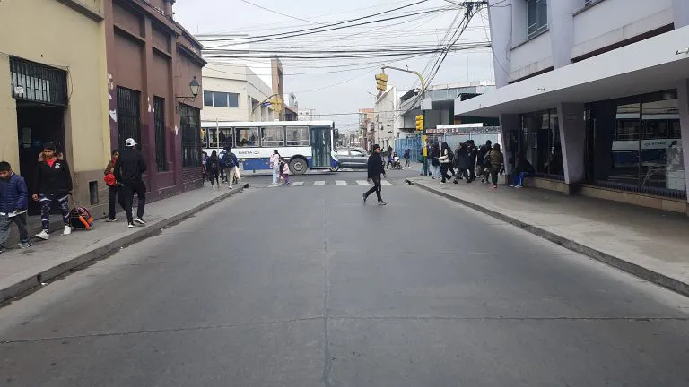 Avenida Pellegrini y San Martin.