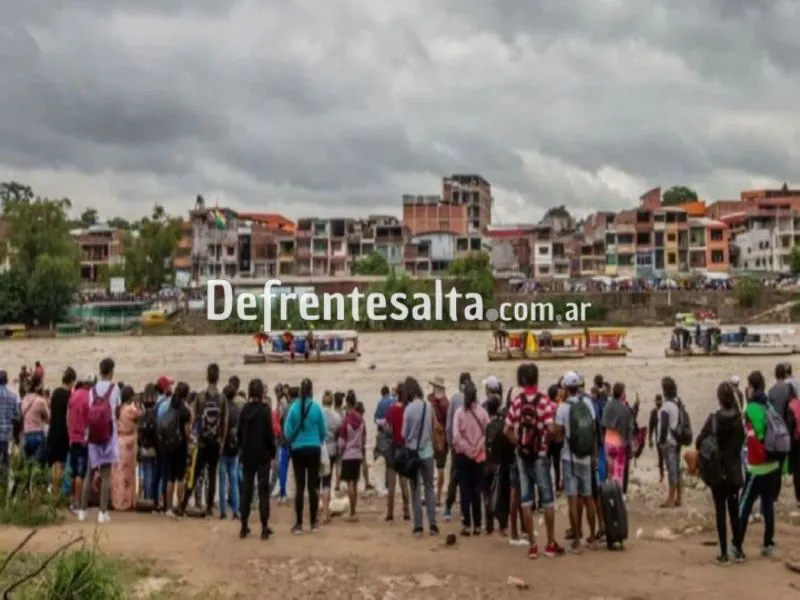 Frontera con Bolivia.