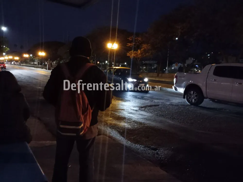 Frio en Salta.