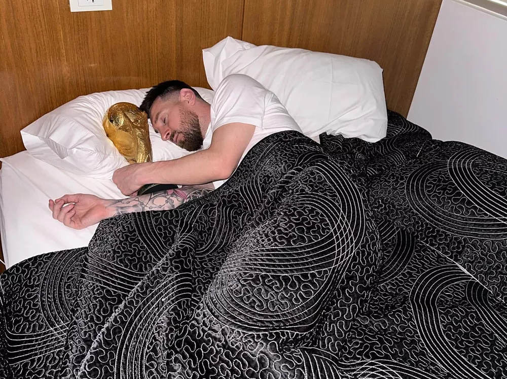 Messi y su tesoro más preciado