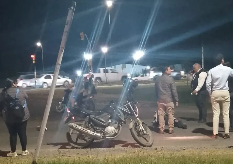 Siniestro vial en avenida Bolivia