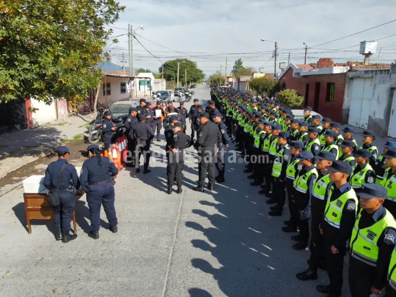 Operativo Policial en Ceferino
