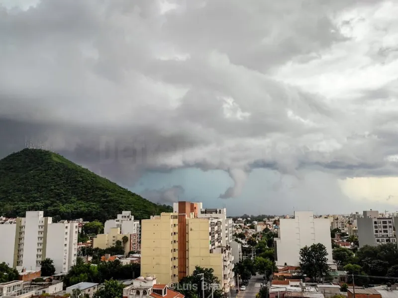 Tormentas en Salta Foto: Luis Bravo.