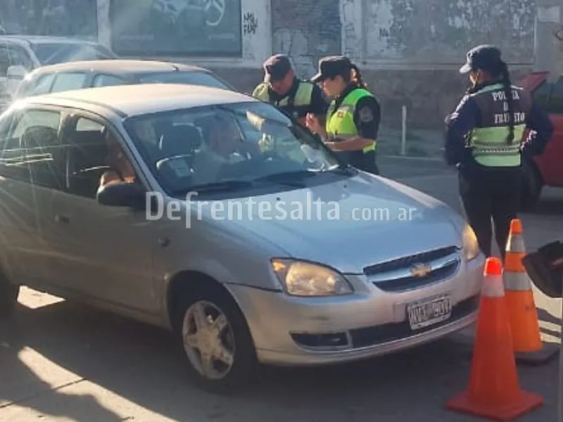 El conductor que se dio a la fuga.