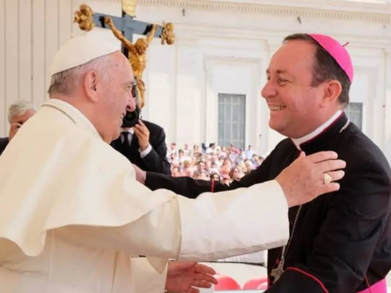 Francisco junto a Gustavo Zancheta.
