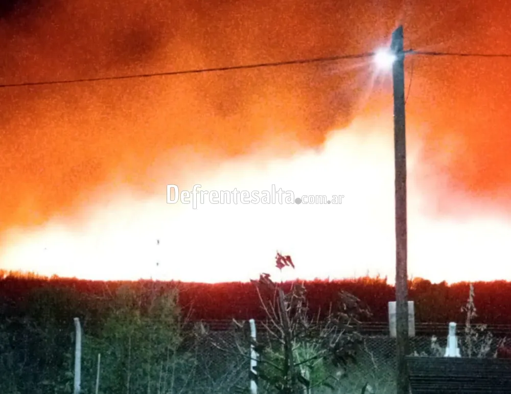 Incendio en RP26.