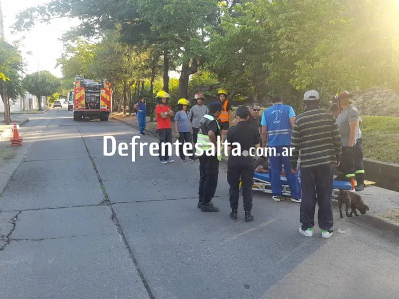 Los servicios de emergencia en el rescate.