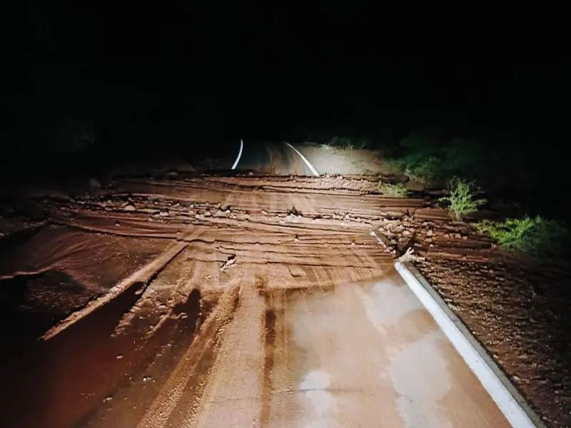 Ruta nacional 68. (Anoche).