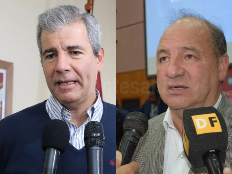 Villamayor en Casa de Salta y VIllada en la Coordinación Política. 