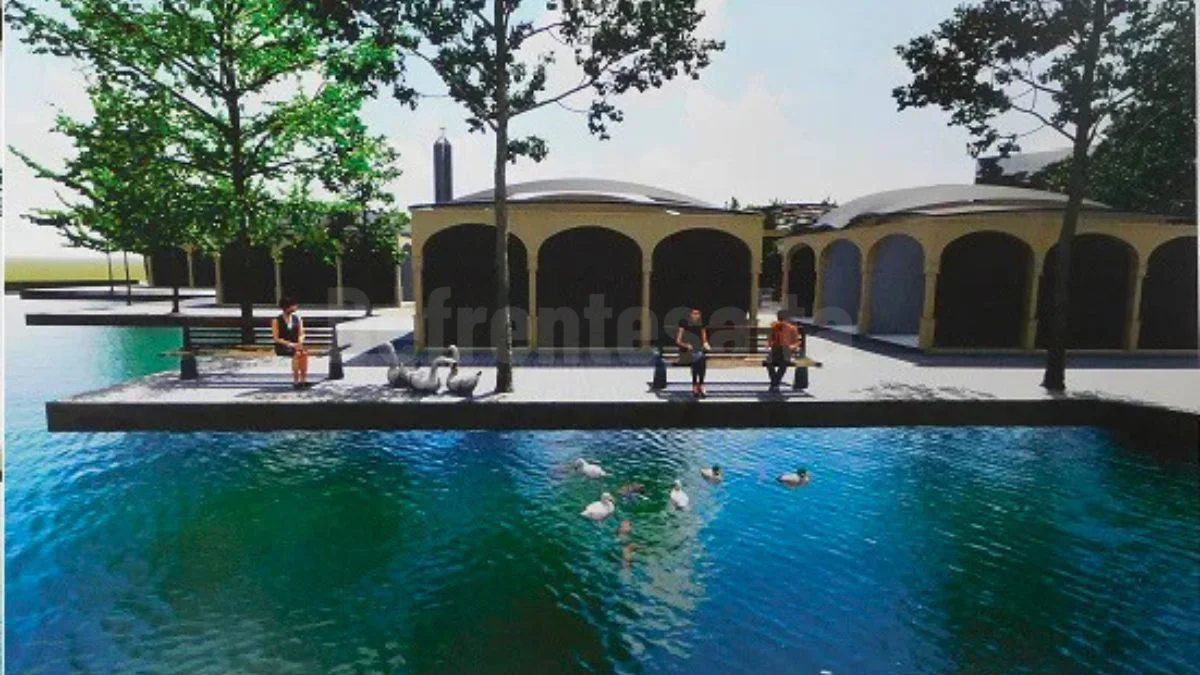 Maqueta del proyecto remodelación feria Parque San Martín Salta.