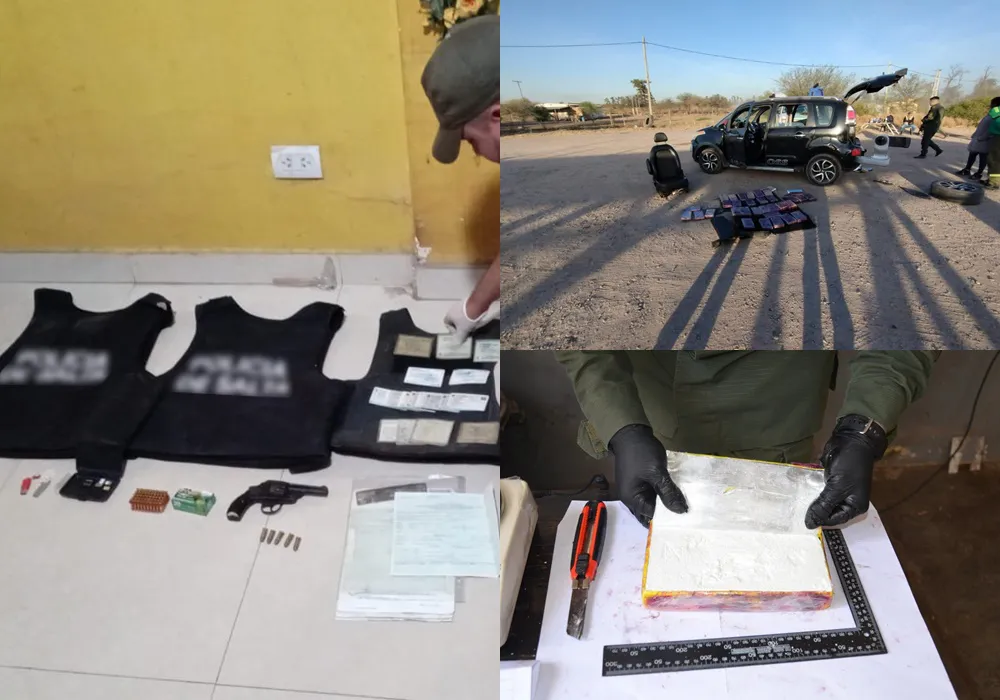 Secuestro cocaína convoy