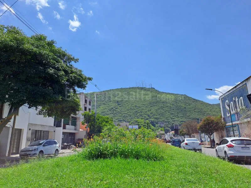Soleado. Vista al cerro 20 de Febrero.