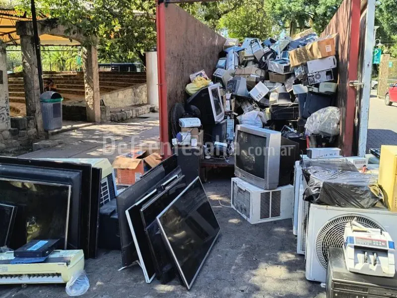 Residuos electrónicos.
