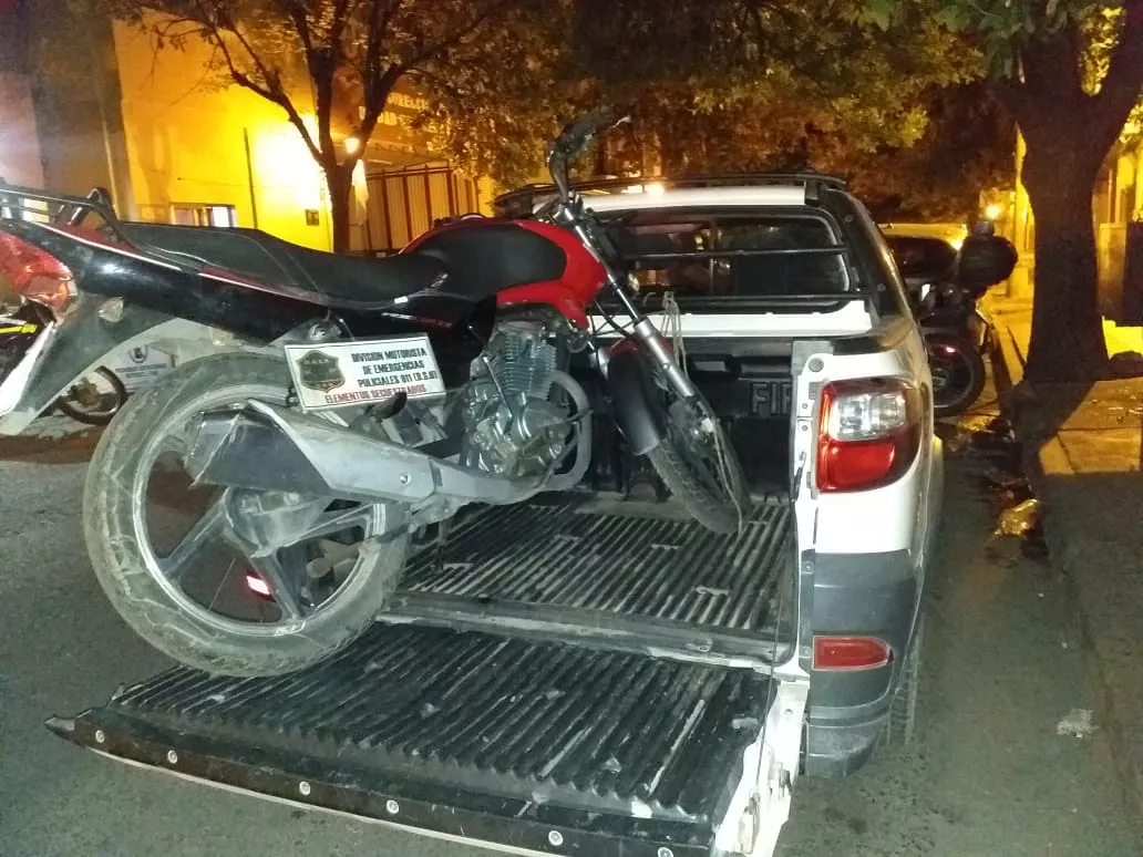 MOTO ROBADA -CAMIONETA