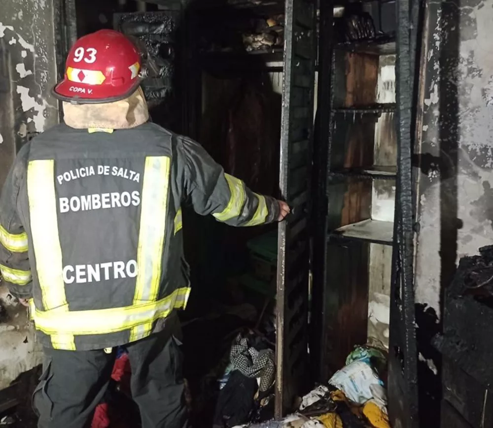 Incendio en Tres Cerritos