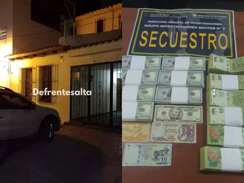 Secuestro dólares