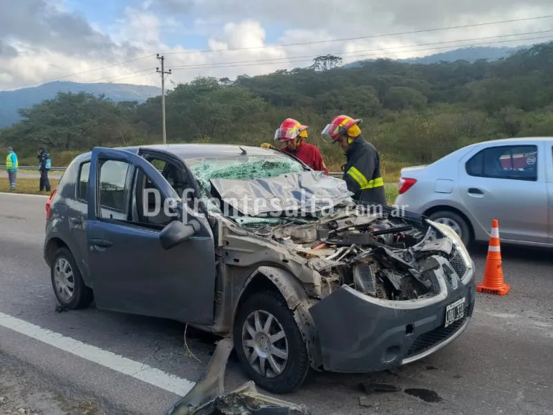 Siniestro vial en ruta 9.