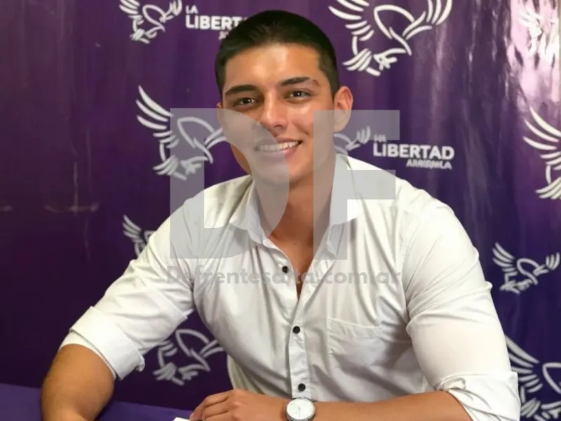 Agustín Peccia. Quiso ser autoridad de mesa y fiscal de LLA a la misma vez.