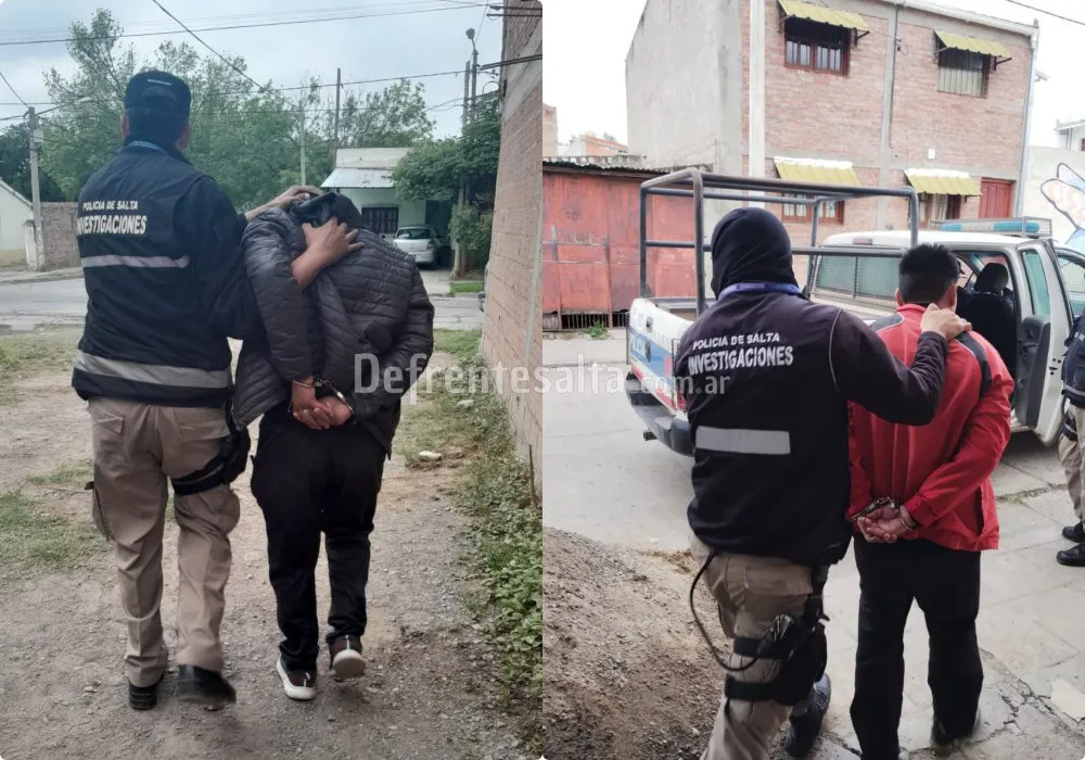 Detención de hinchas de Central Norte