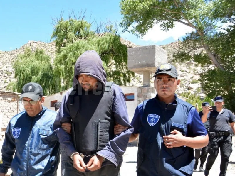 Daniel Serapio detenido.