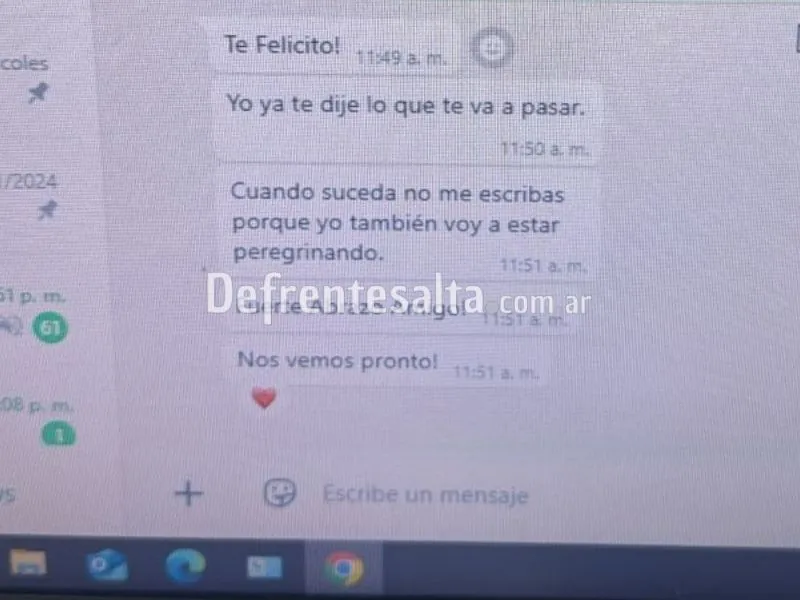 Denuncia contra Gustavo Vaccarella.