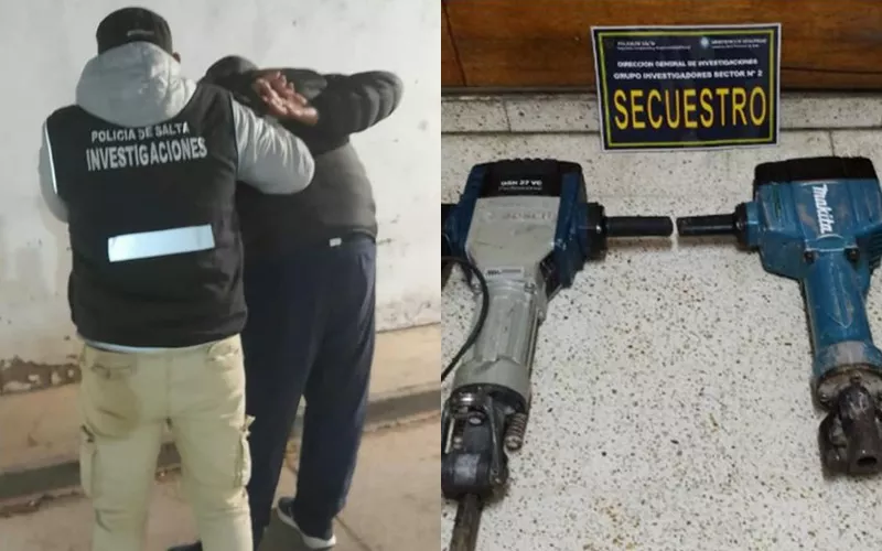 Herramientas detenido
