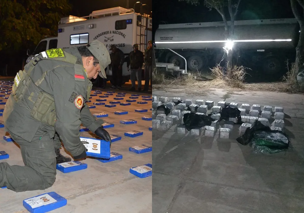 Secuestro cocaína Salta