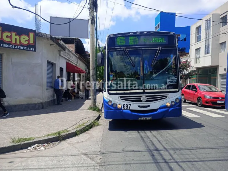 El colectivo con problemas.