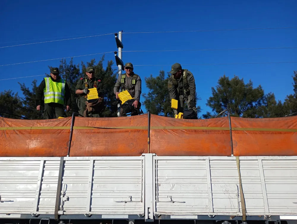 Camión con cocaína